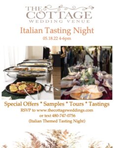 May Italian Tasting