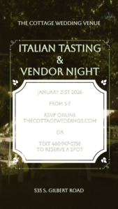 wedding and event venue in Gilbert AZ